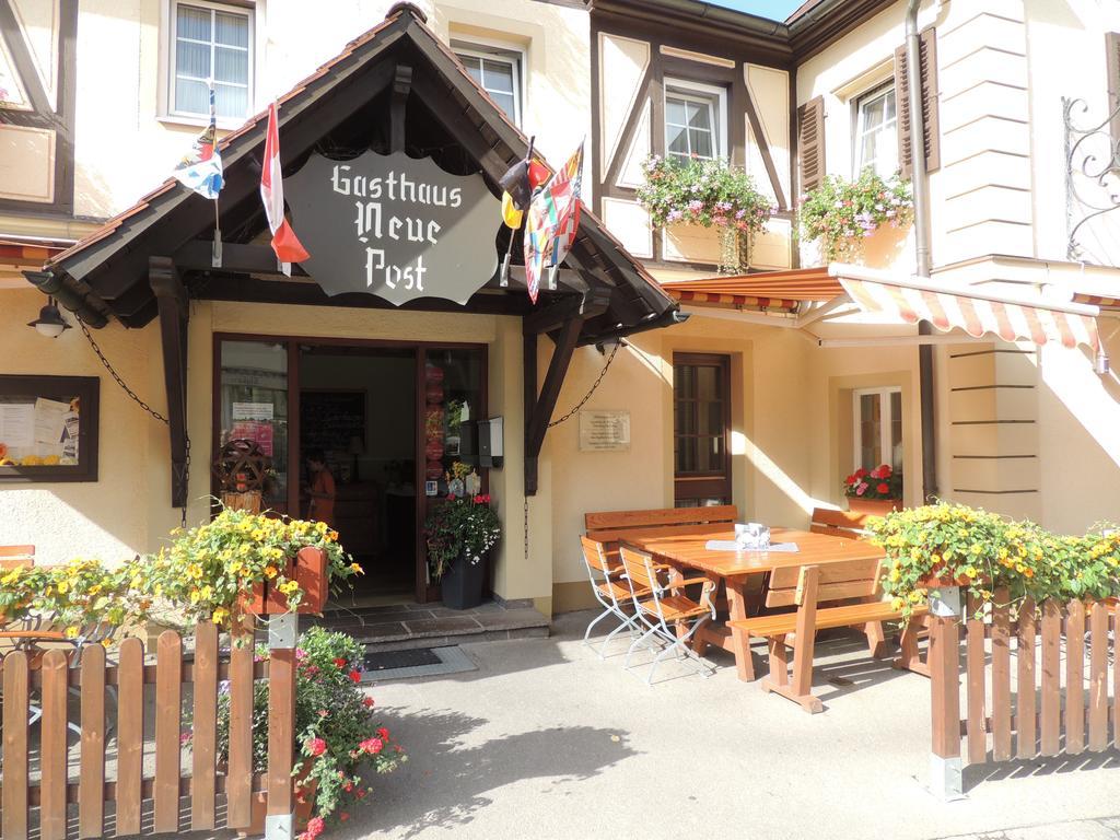 努波斯特酒店 Leutershausen  外观 照片